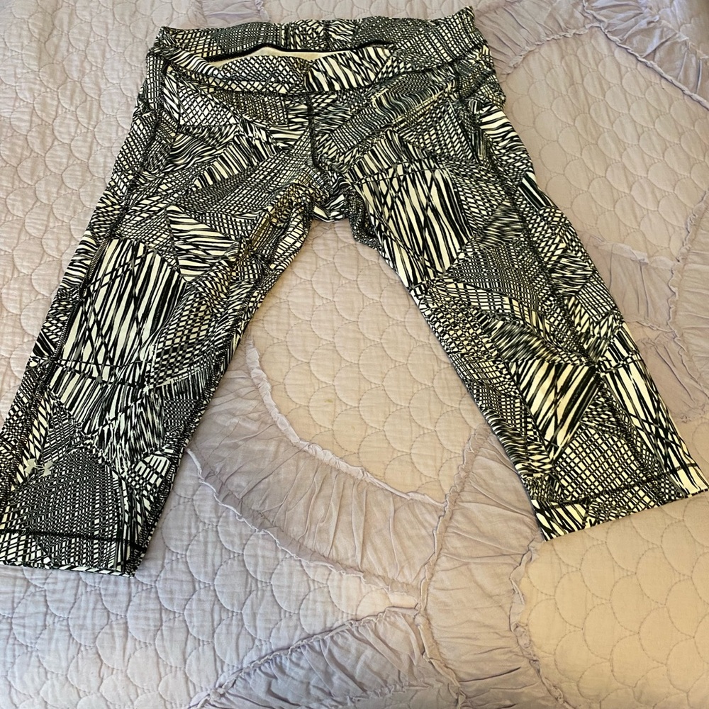 Stylish Black and White Womens Leggings